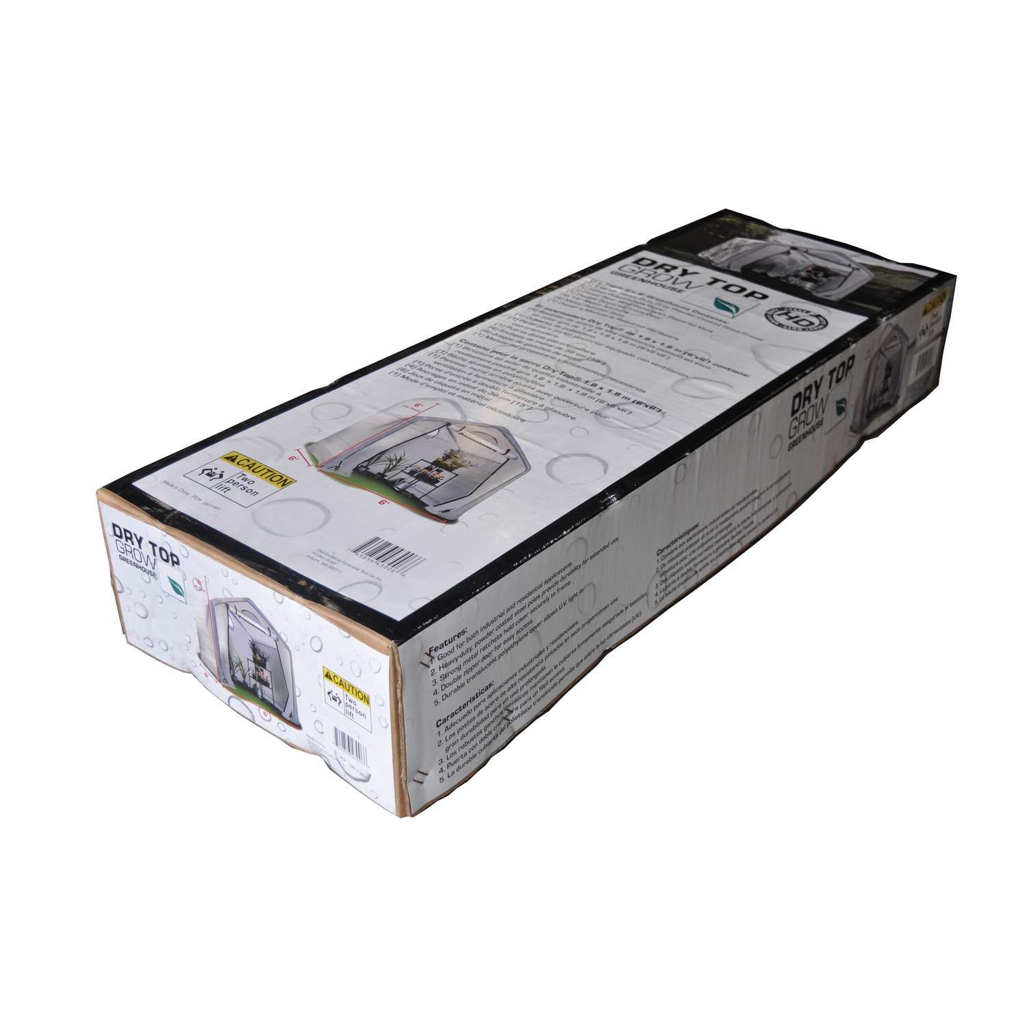  Foremost Dry Top Grow Translucent 72 In. H X 72 In. W Greenhouse