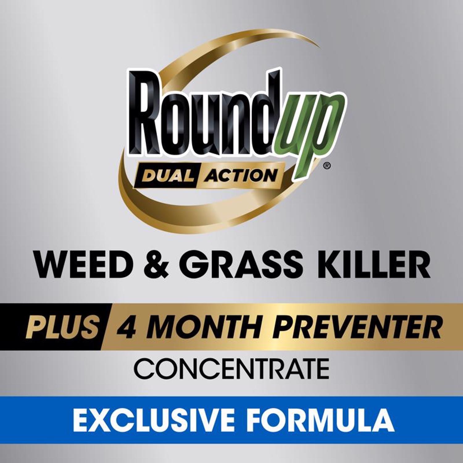  Roundup Dual Action Weed And Grass Killer Concentrate 32 Oz