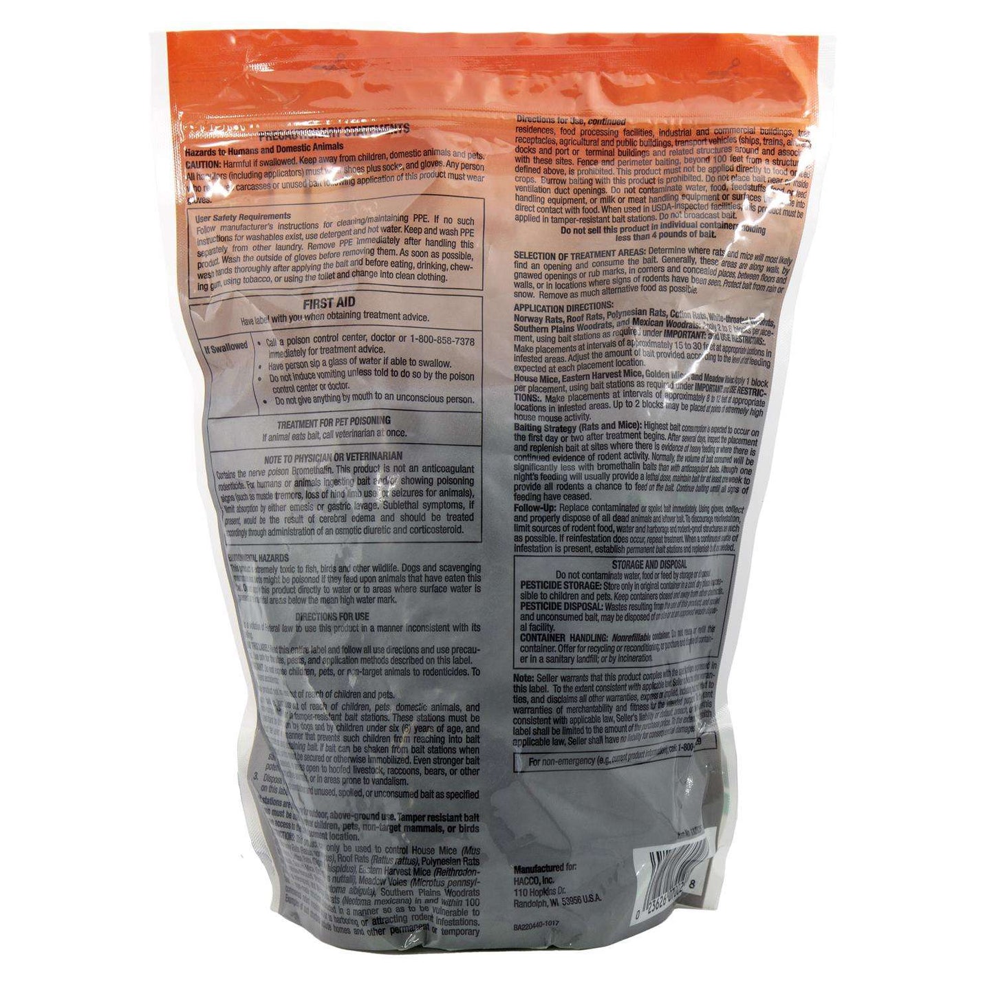  CyKill Bait Blocks For Mice And Rats 4 Lb 86 Pk