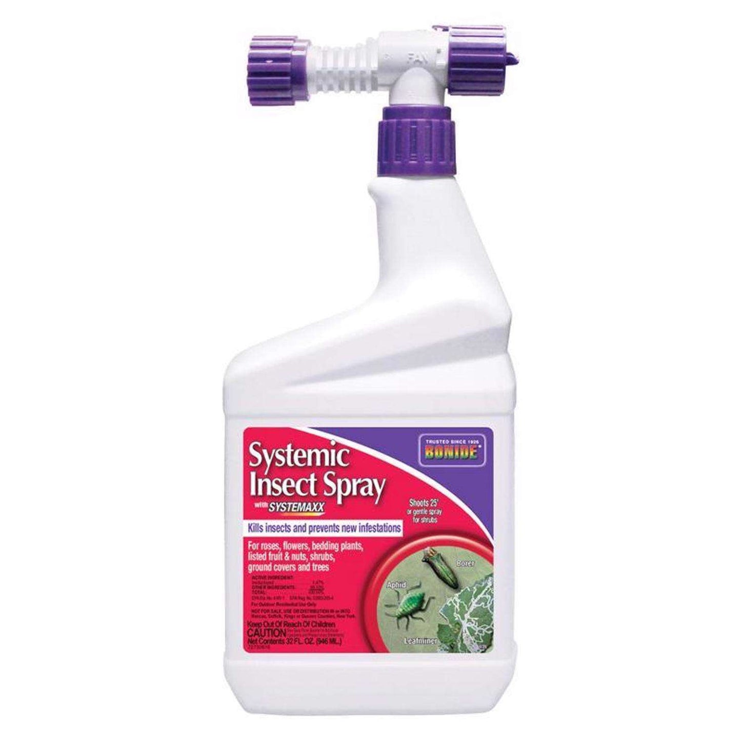  Bonide Systemic Spray Insect Killer Liquid 32 Oz