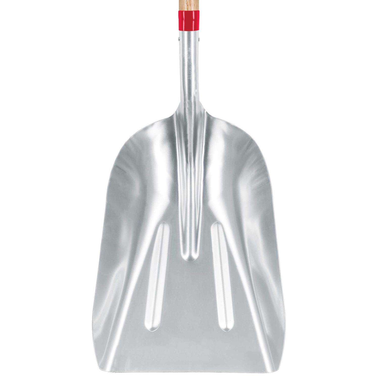  Truper Tru-Tough 45 In. Aluminum Scoop Transfer Shovel Wood Handle