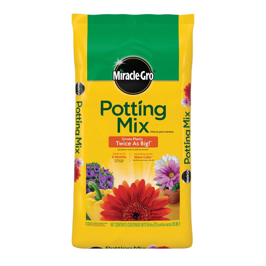  Miracle-Gro Flower And Plant Potting Mix 50 Qt