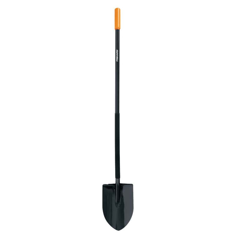  Fiskars 57.5 In. Steel Digging Shovel Steel Handle