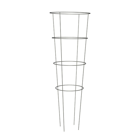 Panacea 60 In. H X 18 In. W Gray Steel Tomato Cage