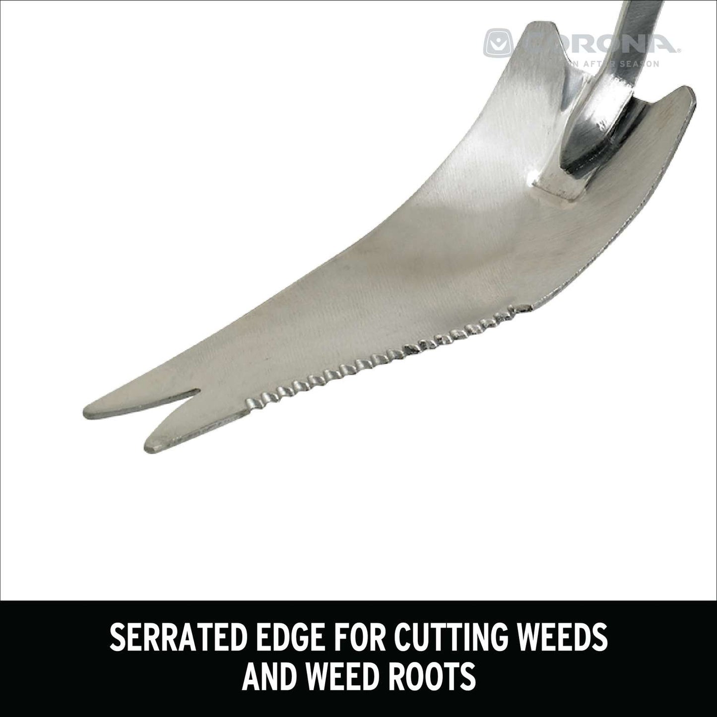  Corona ComfortGEL 13.25 In. Stainless Steel Weeder Polymer Handle