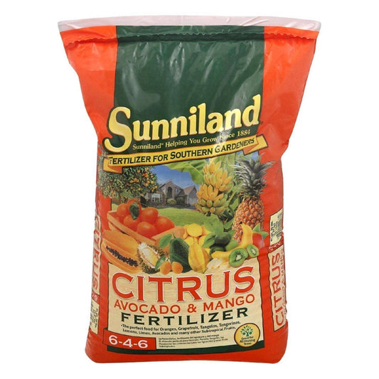  Sunniland Avocado And Mango 6-4-6 Plant Fertilizer 40 Lb