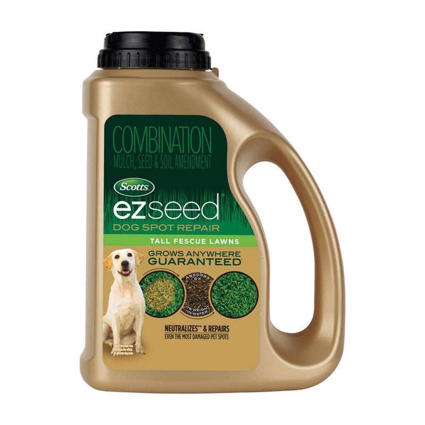  Scotts EZ Seed Tall Fescue Grass Sun Or Shade Pet/Dog Spot Grass Repair Seed 2 Lb