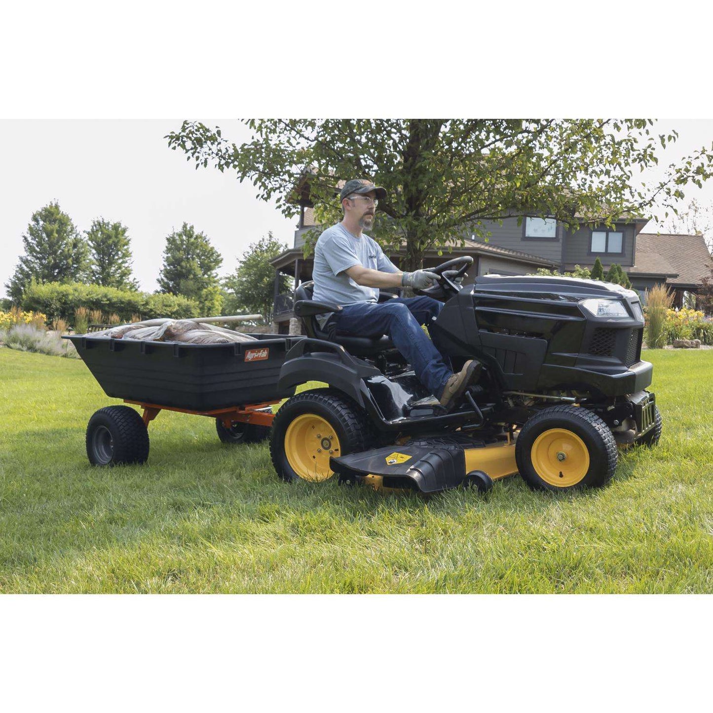  Agri-Fab Poly Utility Cart 17 Cu Ft