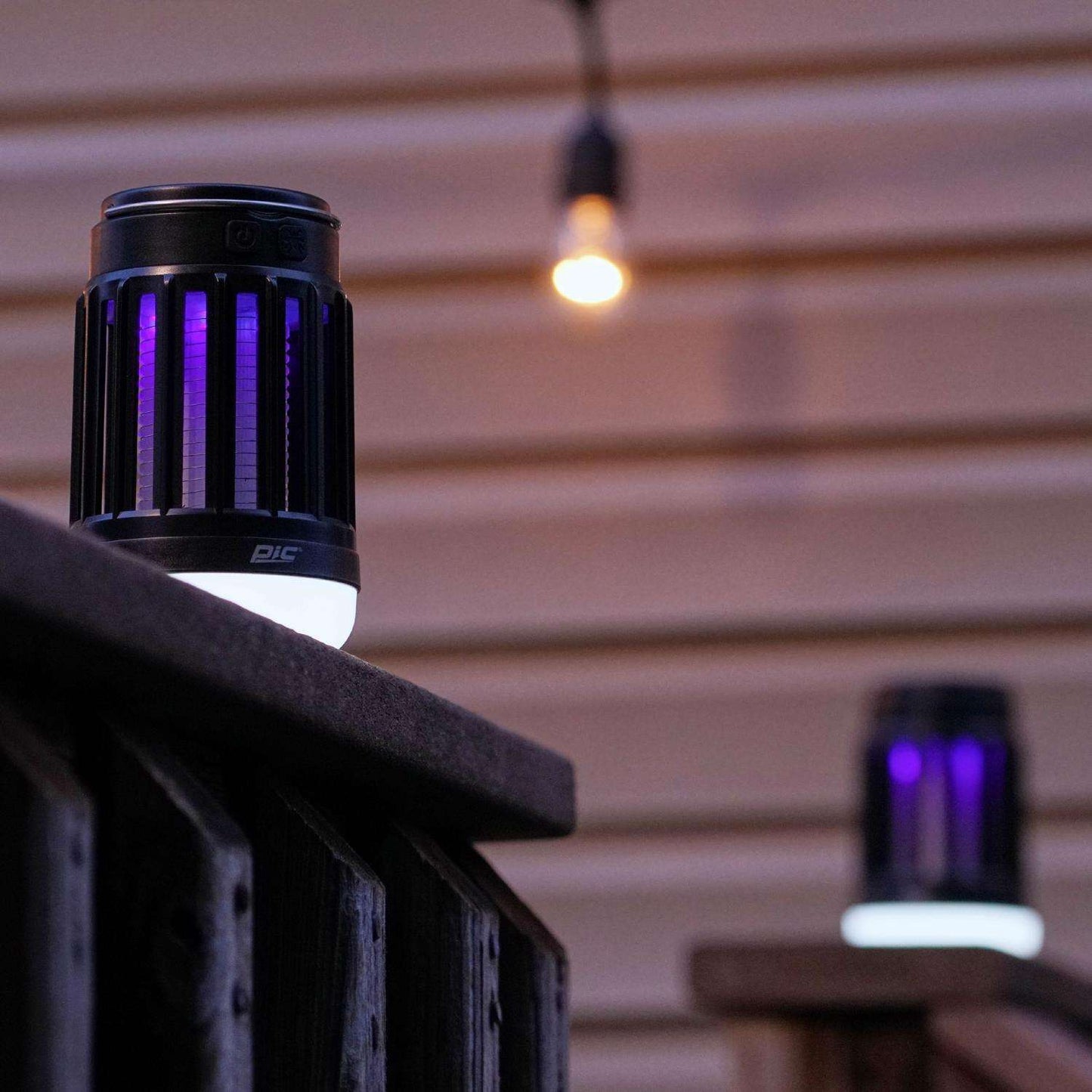  PIC Solar Indoor And Outdoor Mosquito Zapper And Lantern