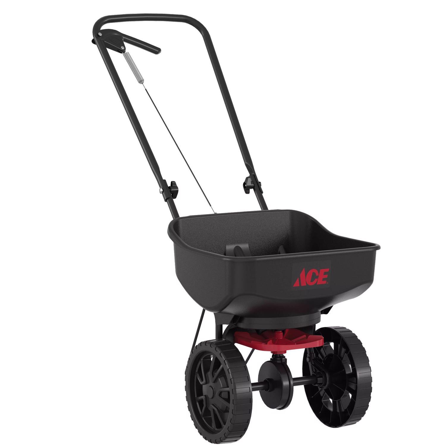  Ace Broadcast Push Spreader For Fertilizer/Ice Melt/Seed 5000 Sq Ft