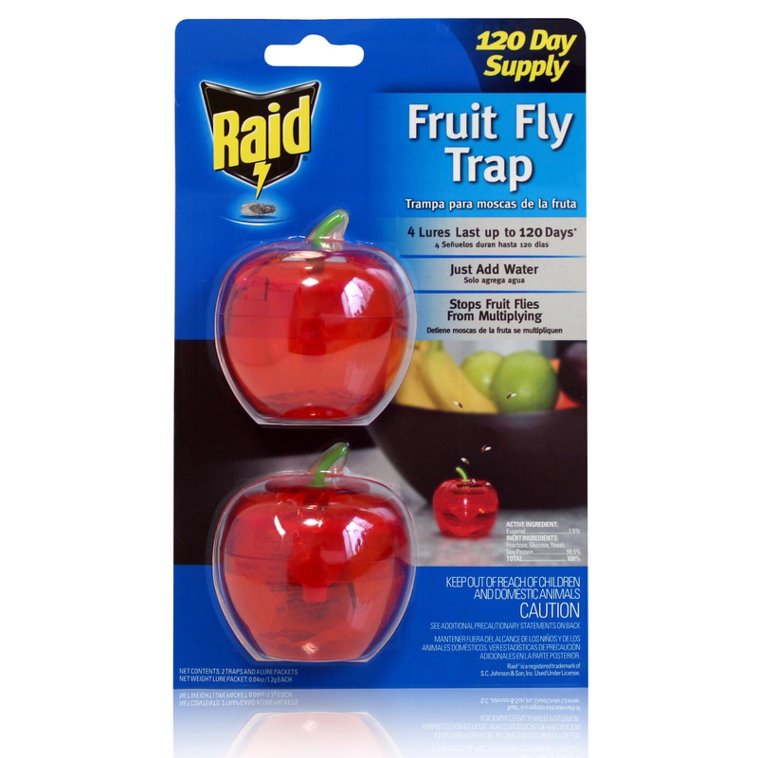  Raid PIC Fruit Fly Trap 2 Pk
