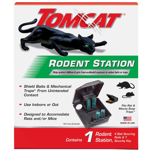  Tomcat Rodent Bait Station Blocks For Mice And Rats 1 Pk