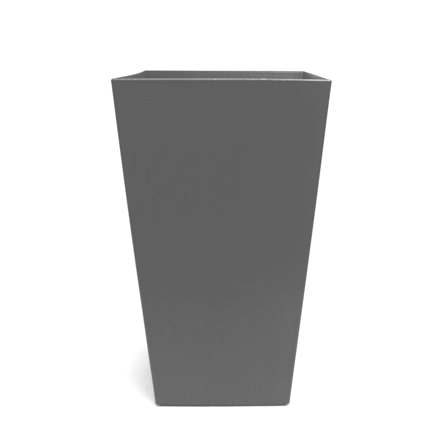  Bloem 20 In. H X 11.5 In. W X 11.5 In. D Plastic Tall Finley Planter Charcoal