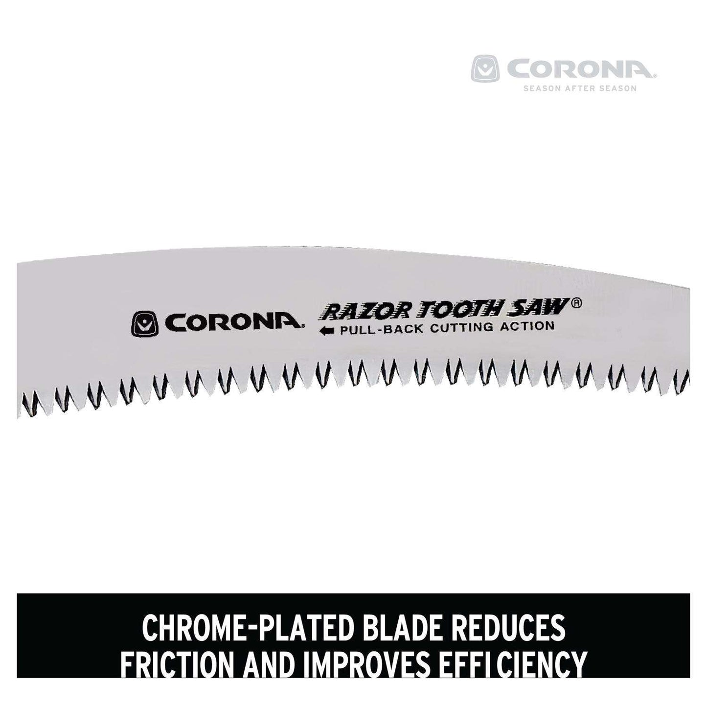  Corona RazorTOOTH RS16020 5 In. Carbon Steel Curved Pruning Saw