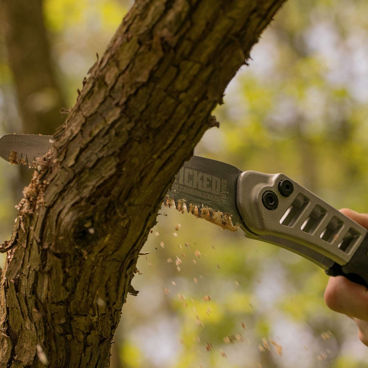  Wicked Tree Gear WTG-001 High Carbon Steel Folding Pruning Saw
