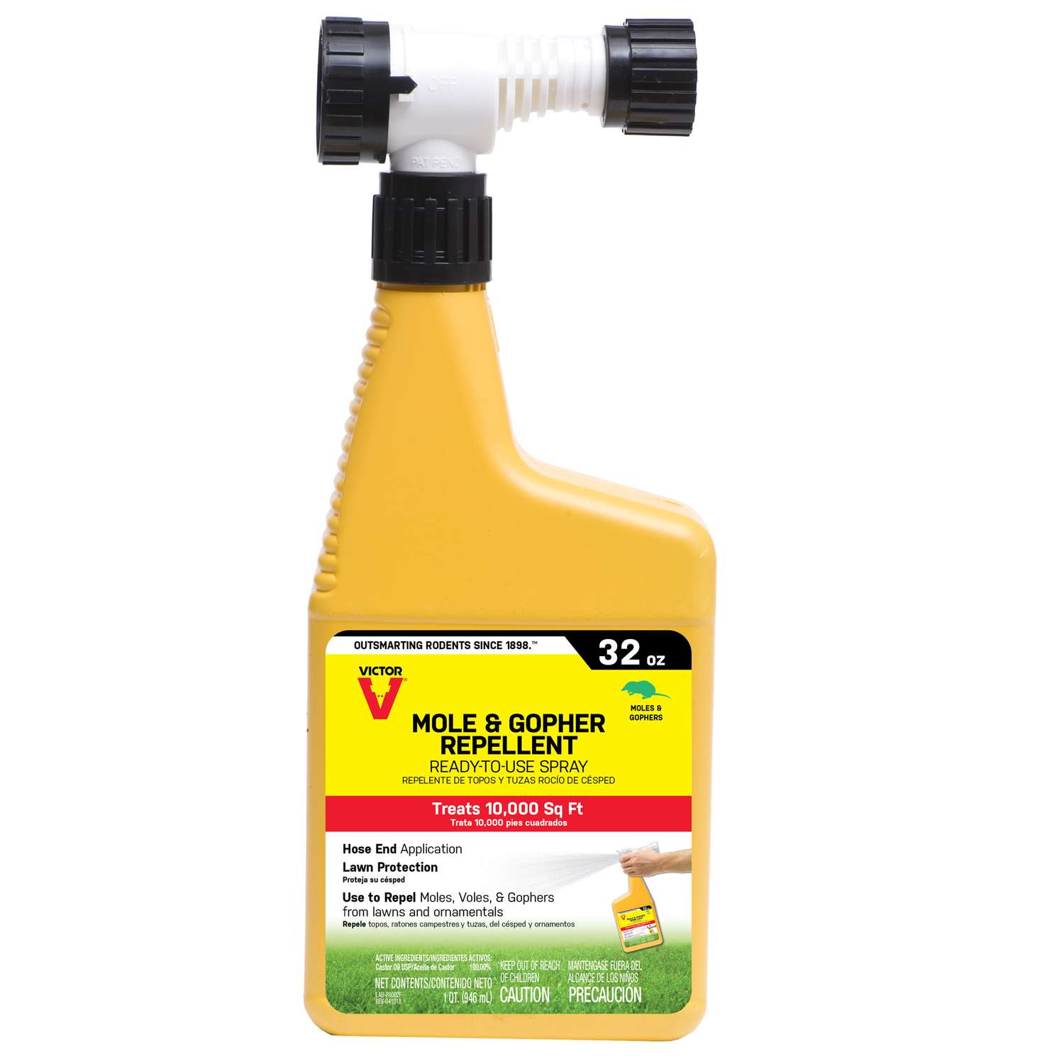  Victor Animal Repellent Liquid For Gophers And Moles 1 Qt
