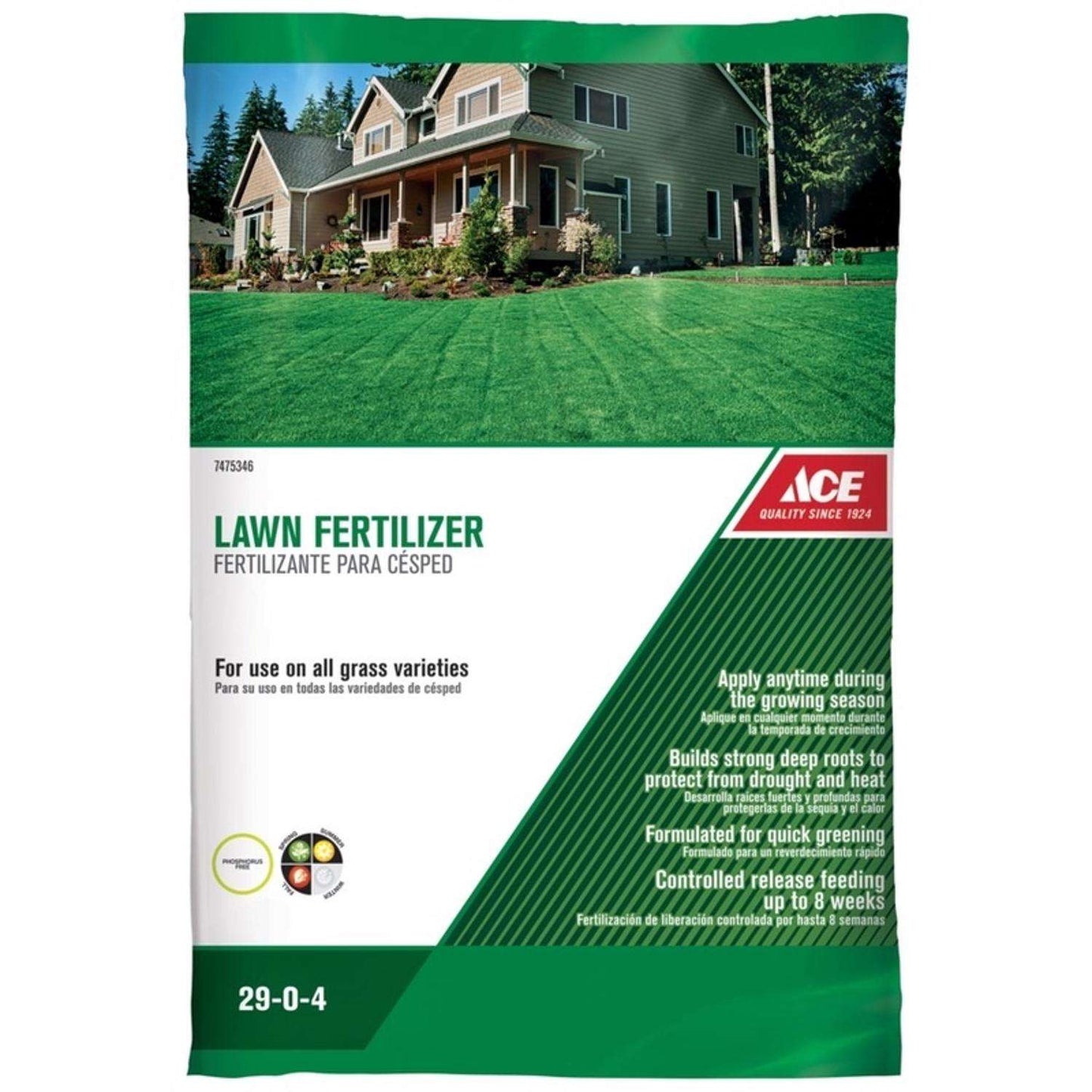  Ace All-Purpose Lawn Fertilizer For All Grasses 5000 Sq Ft
