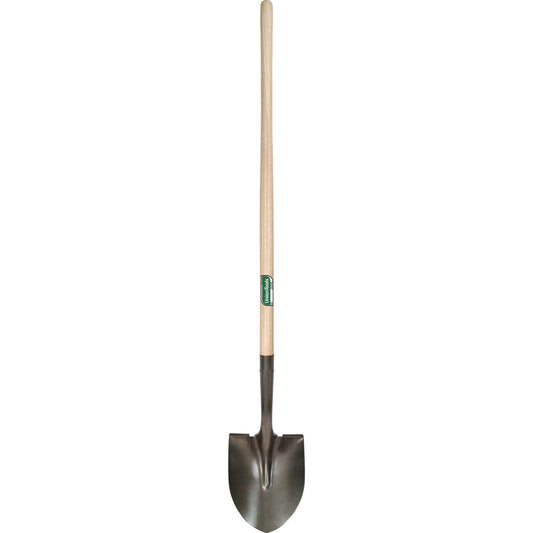  UnionTools 59 In. Steel Round Digging Shovel Wood Handle