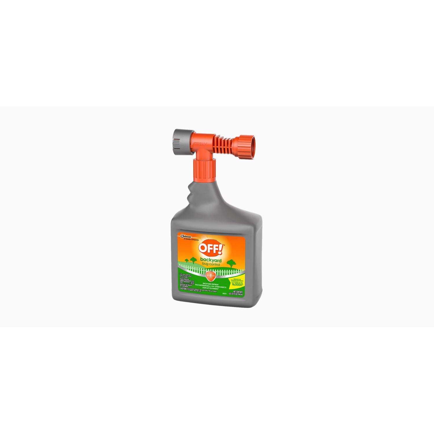  OFF! Backyard Pretreat Concentrate Insect Killer Liquid 32 Oz