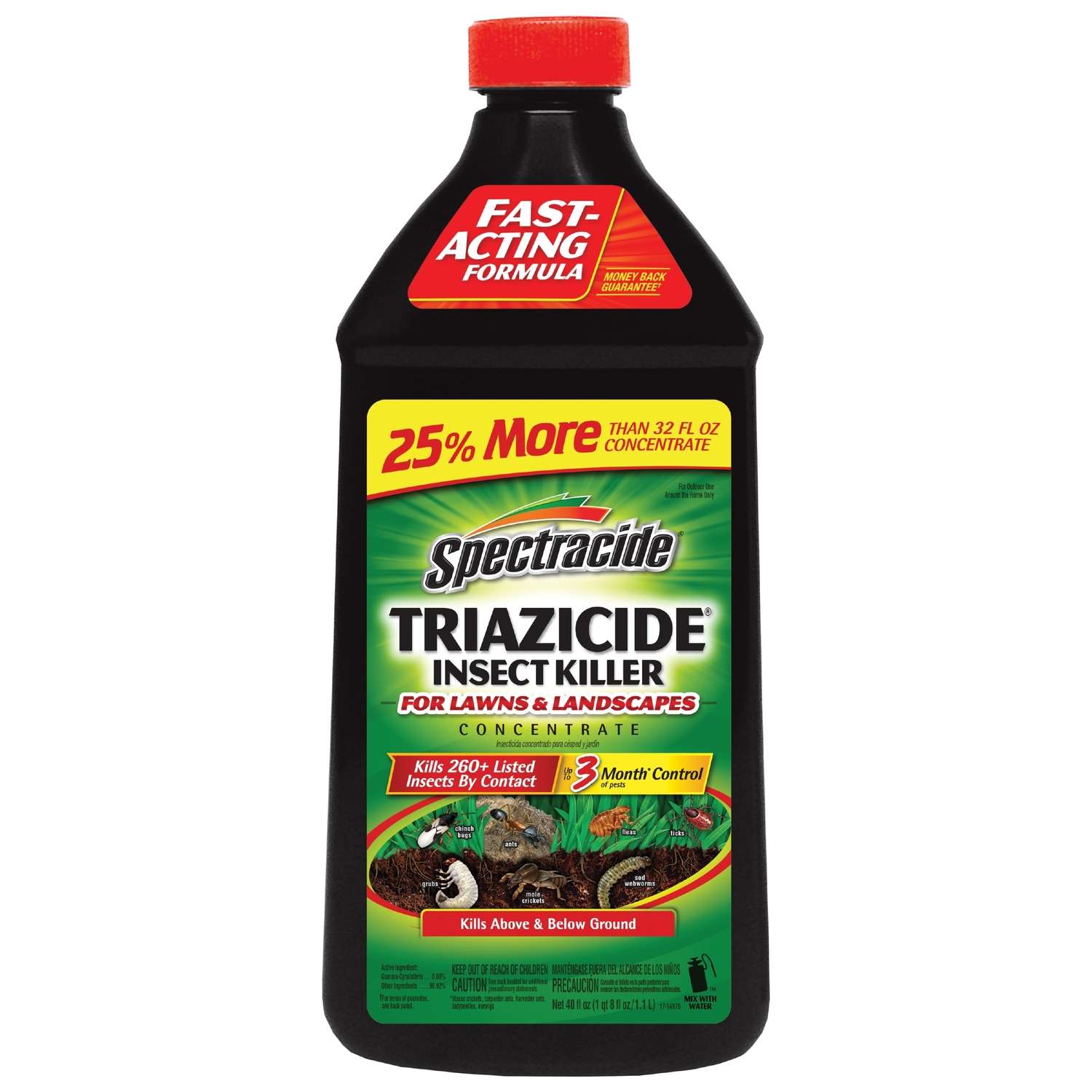  Spectracide Triazicide Insect Killer Liquid Concentrate 40 Oz