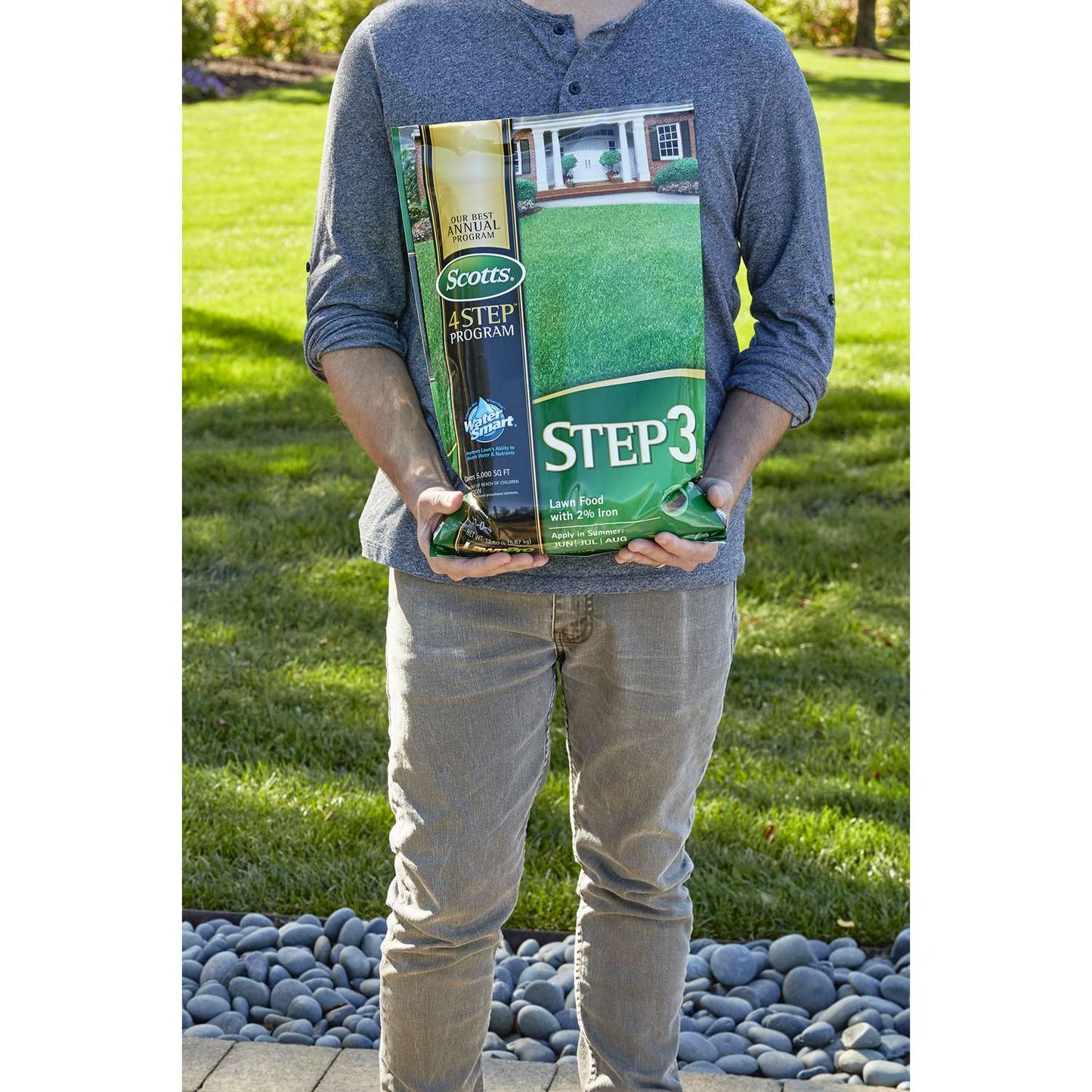  Scotts 4 Step Annual Program Lawn Fertilizer For All Grasses 5000 Sq Ft