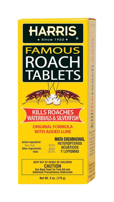  Harris Famous Roach Killer Solid 6 Oz