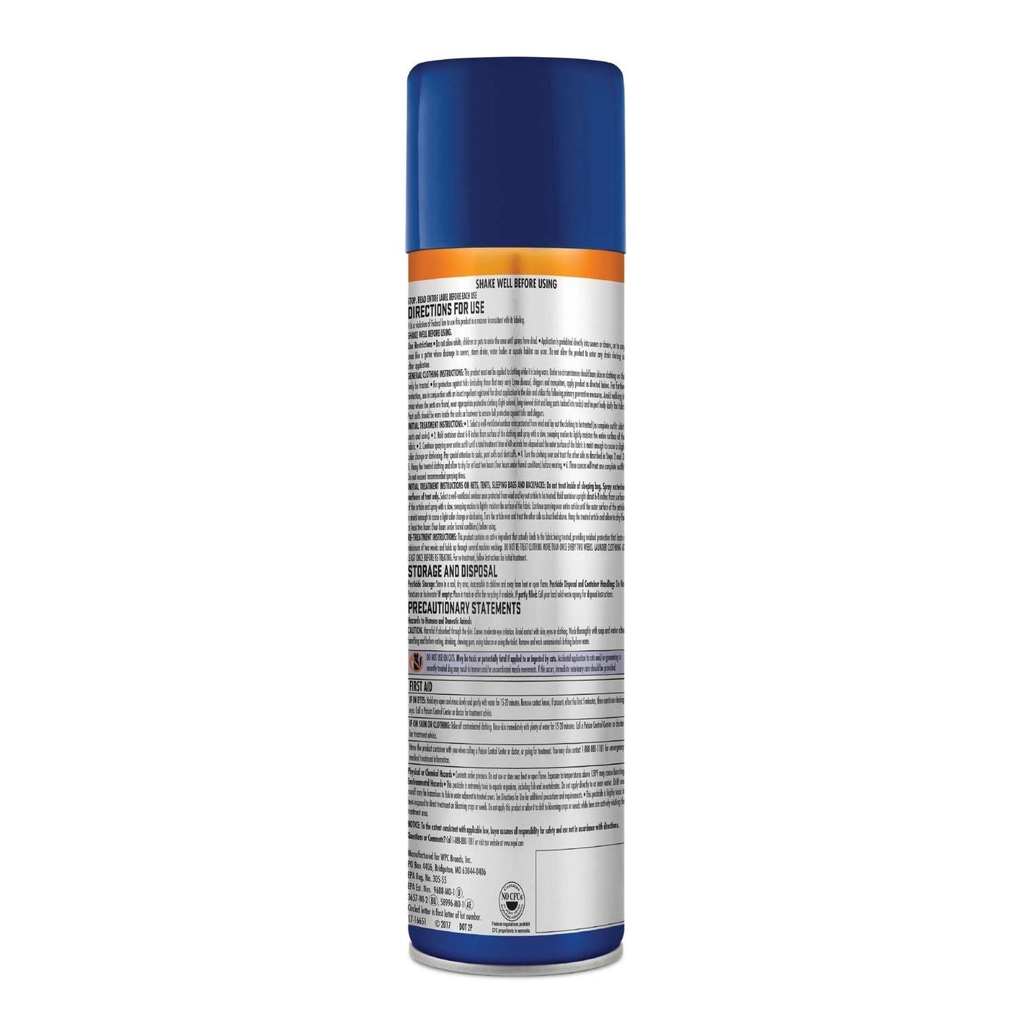  Repel Clothing & Gear Insect Repellent Liquid For Mosquitoes/Ticks 6.5 Oz