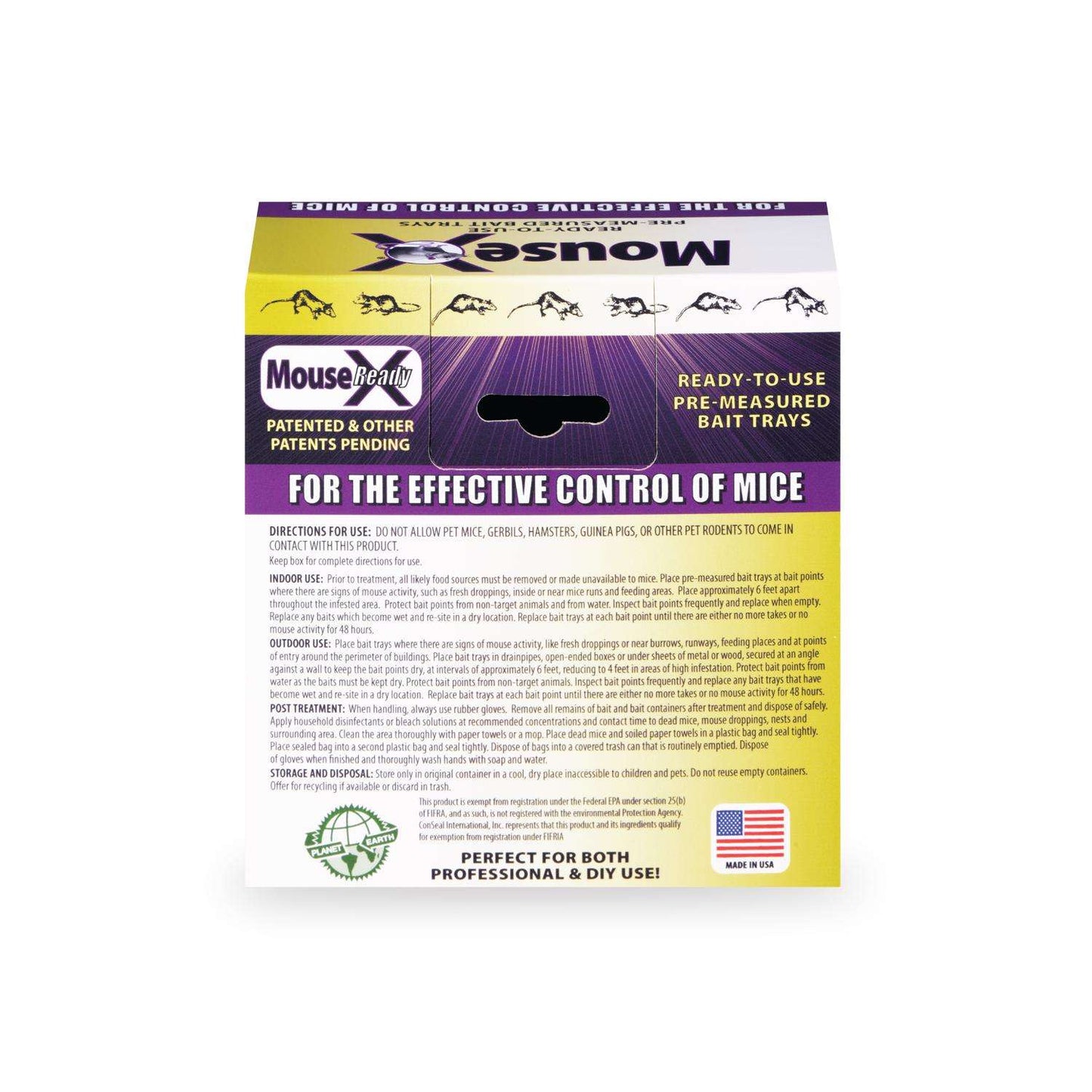  MouseX Non-Toxic Bait Pellets For Mice And Rats 6 Oz 2 Pk