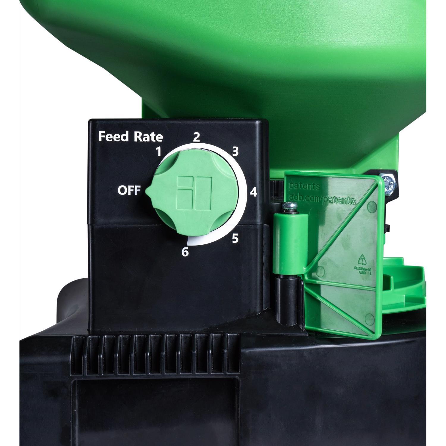  Hooyman Broadcast Chest Mount Spreader For Fertilizer/Ice Melt/Seed 35 Lb. Capacity