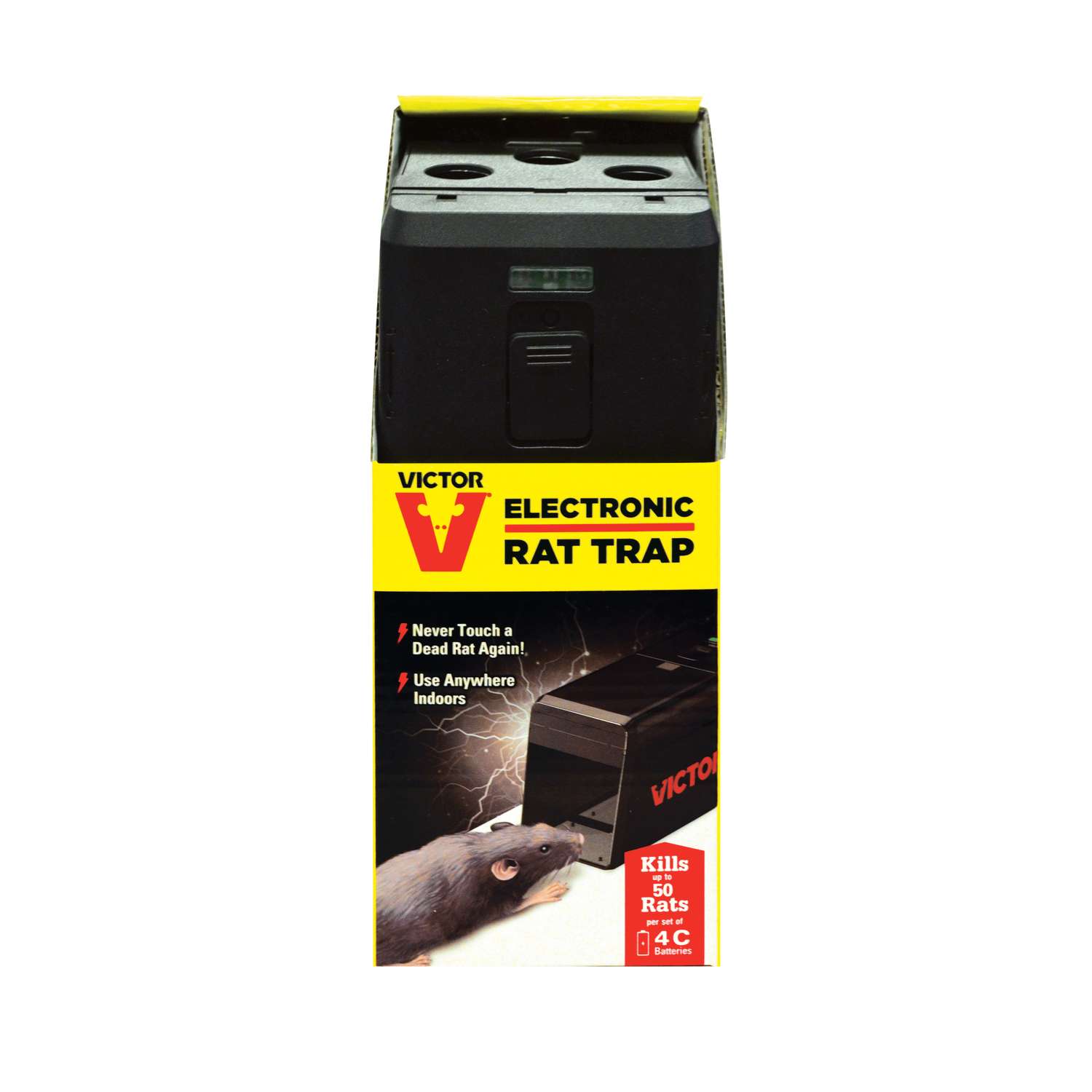  Victor Medium Electronic Animal Trap For Rats 1 Pk