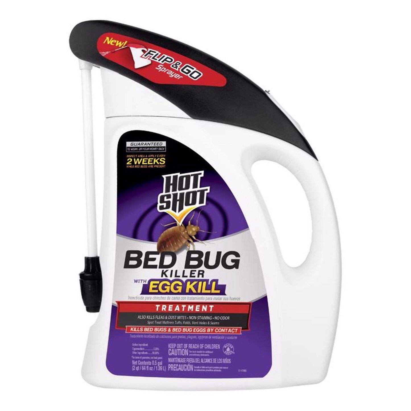  Hot Shot Bed Bug Killer Liquid 64 Oz