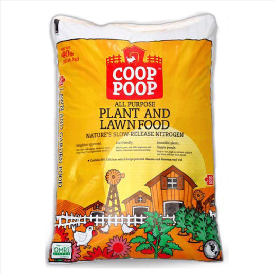  Coop Poop Organic 2-4-3 Plant Fertilizer 40 Lb