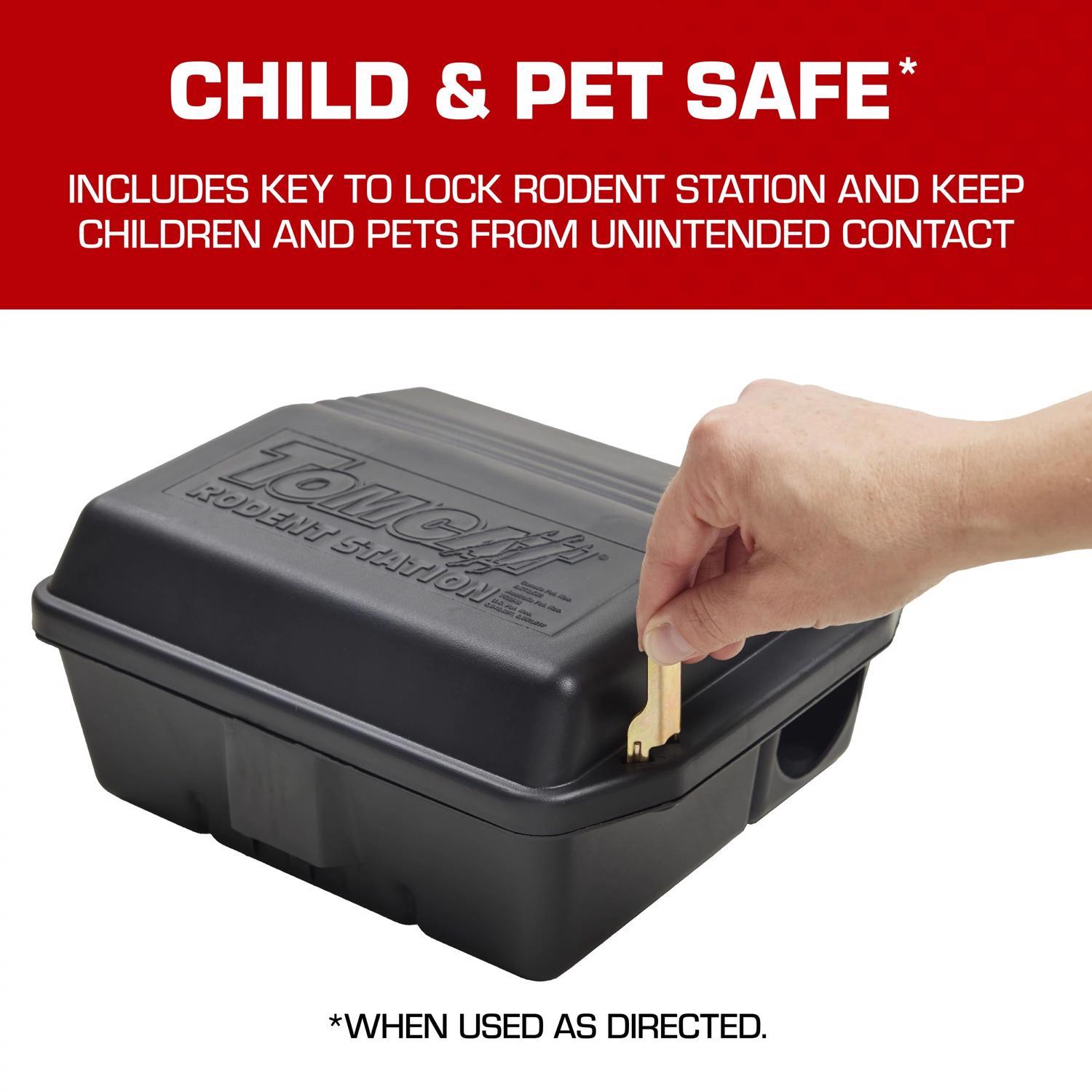  Tomcat Rodent Bait Station Blocks For Mice And Rats 1 Pk