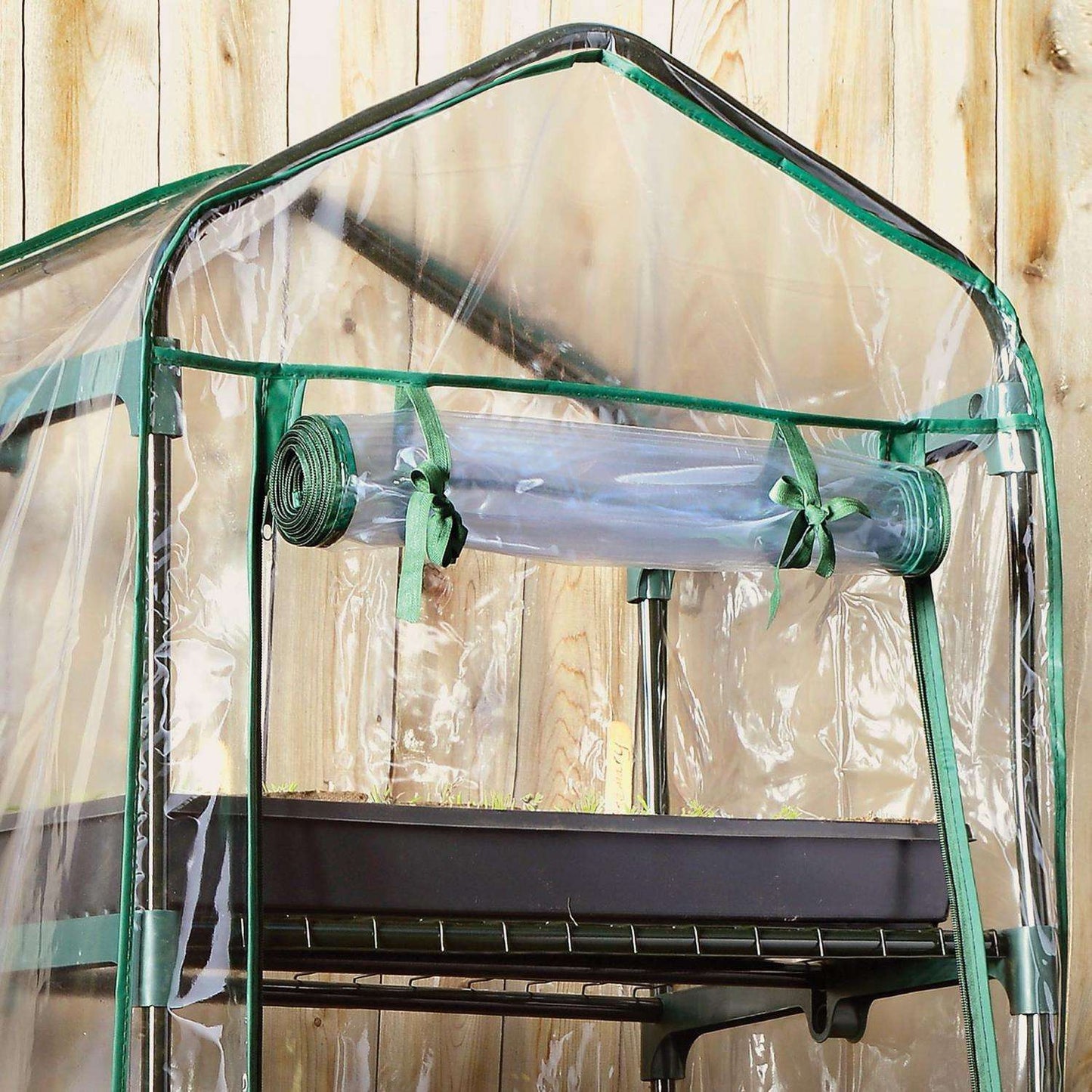  ShelterLogic Grow It 57 In. H X 23 In. W Green Plastic Mini Growhouse
