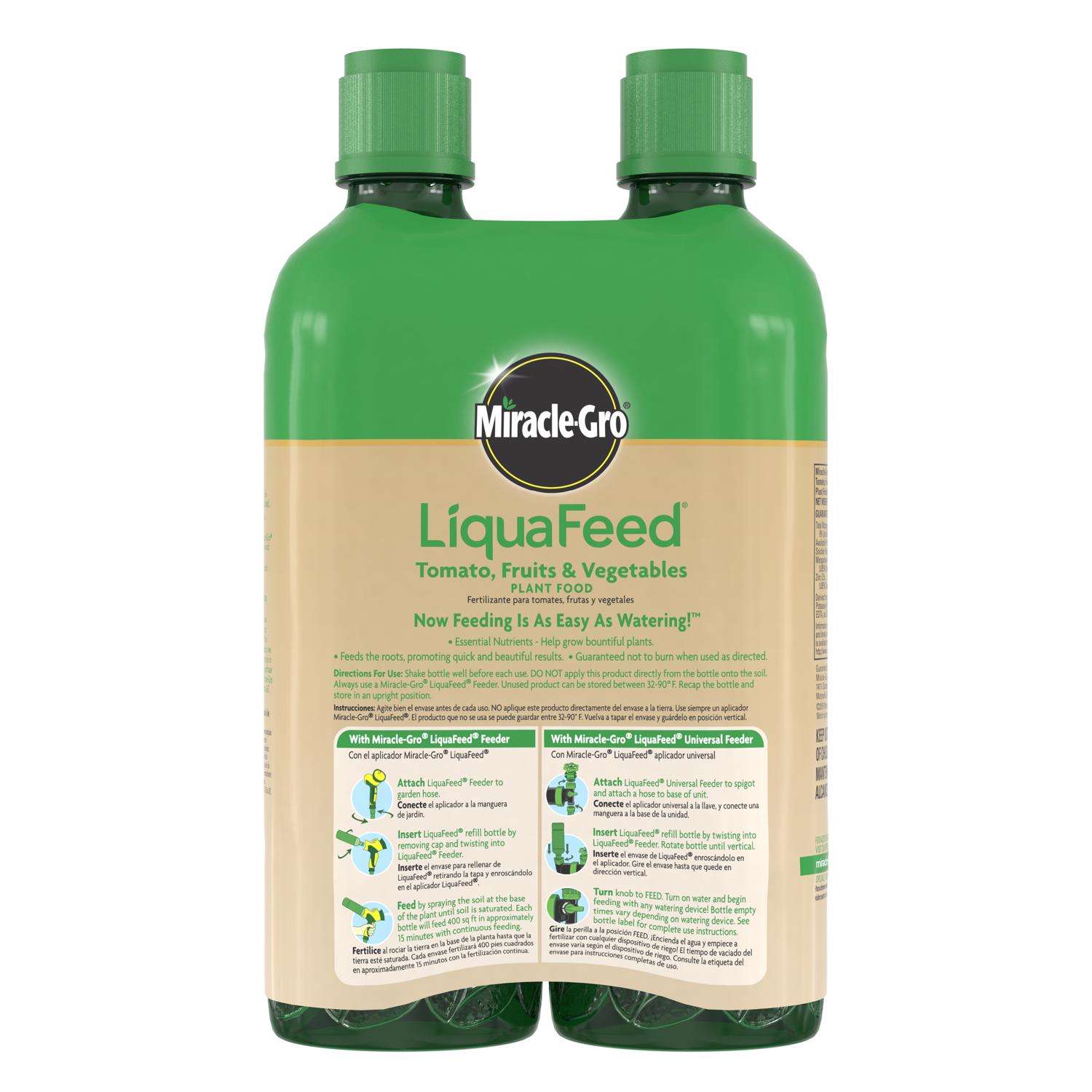  Miracle-Gro LiquaFeed Liquid Plant Food 16 Oz