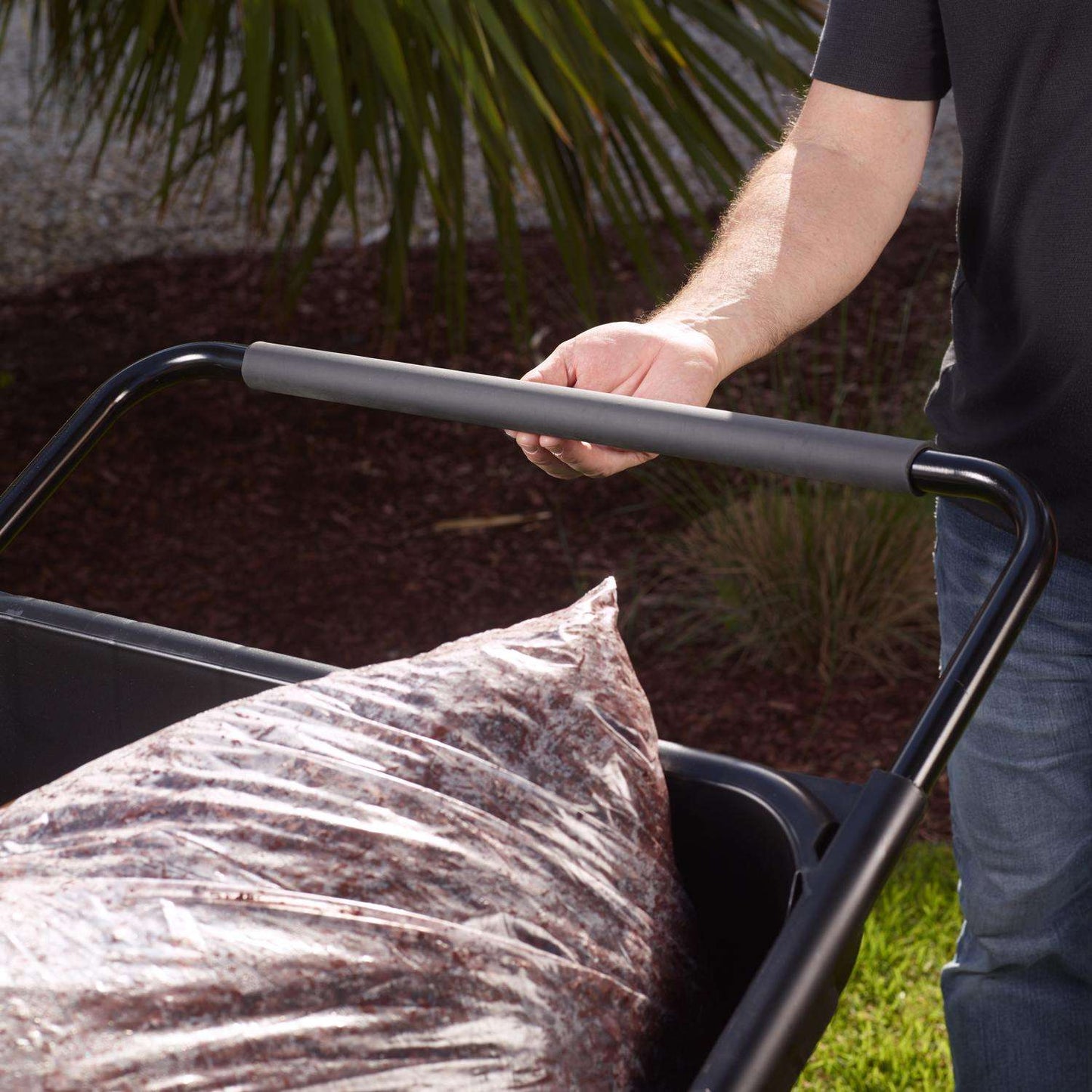  Smart Garden Plastic Yard Cart 7.5 Ft³