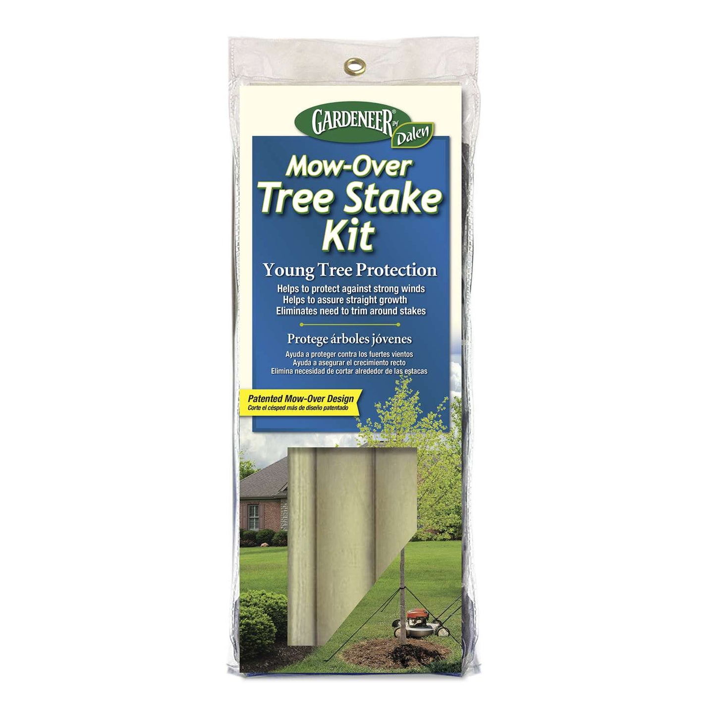  Dalen Gardeneer 14 In. H X 5.25 In. W X 1.12 In. D Natural Wood Tree Stakes