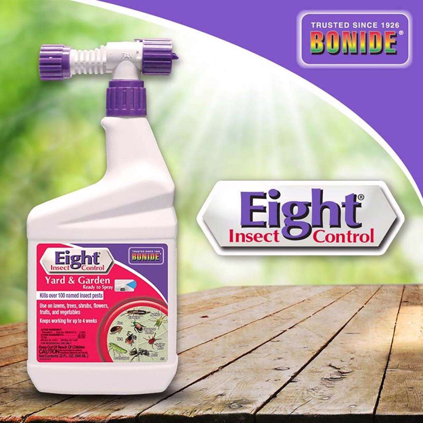  Bonide Eight Yard & Garden Insect Killer Liquid 32 Oz