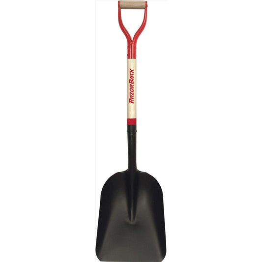  Razor-Back 41 In. Steel Scoop Eastern Pattern Shovel Wood Handle