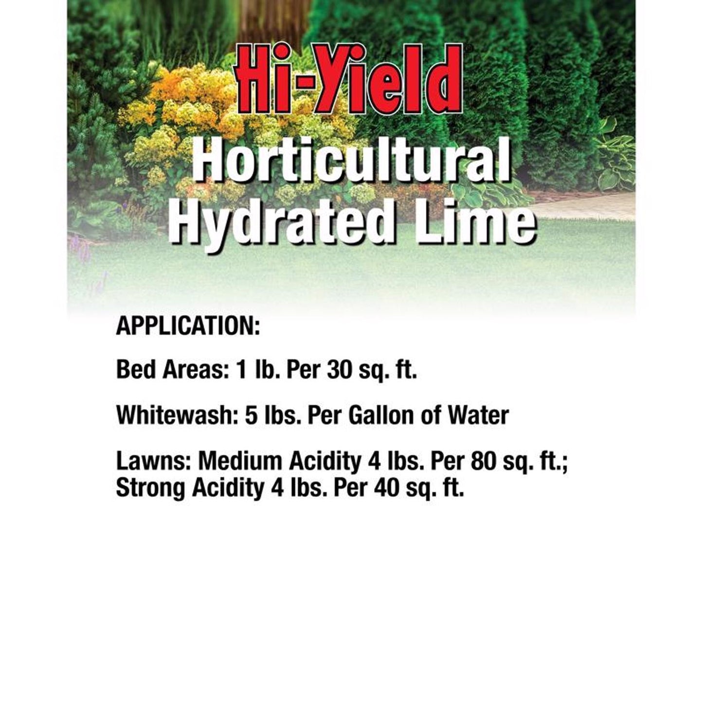  Hi-Yield Hydrated Lime 150 Sq Ft 4 Lb