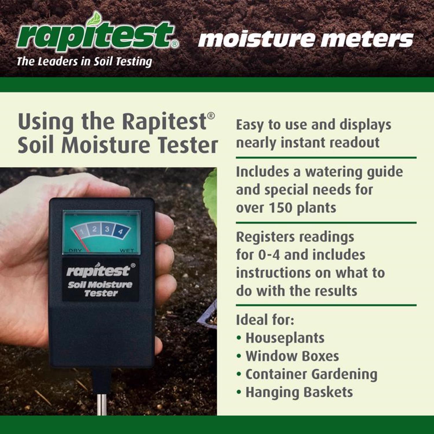 Luster Leaf Analog Soil Moisture Probe 1 Pk