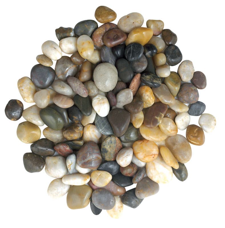  Mosser Lee Assorted River Stone Decorative Stone 5 Lb