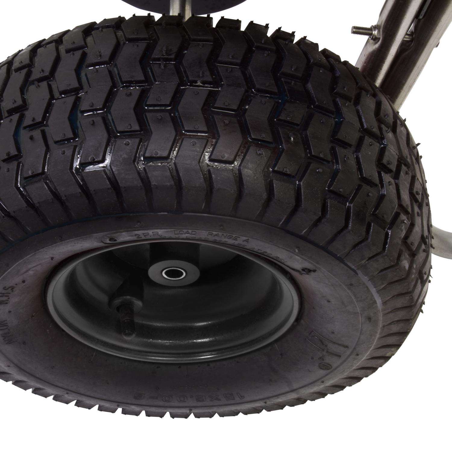  Chapin 100 In. W Push Spreader For Fertilizer/Ice Melt/Seed 100 Gal