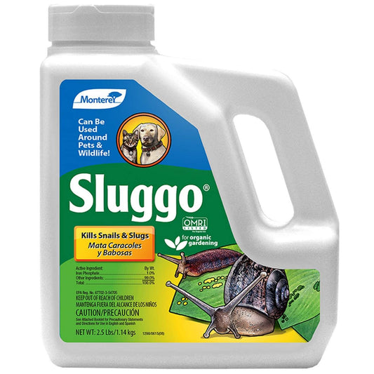  Monterey Sluggo Slug And Snail Killer 2.5 Lb
