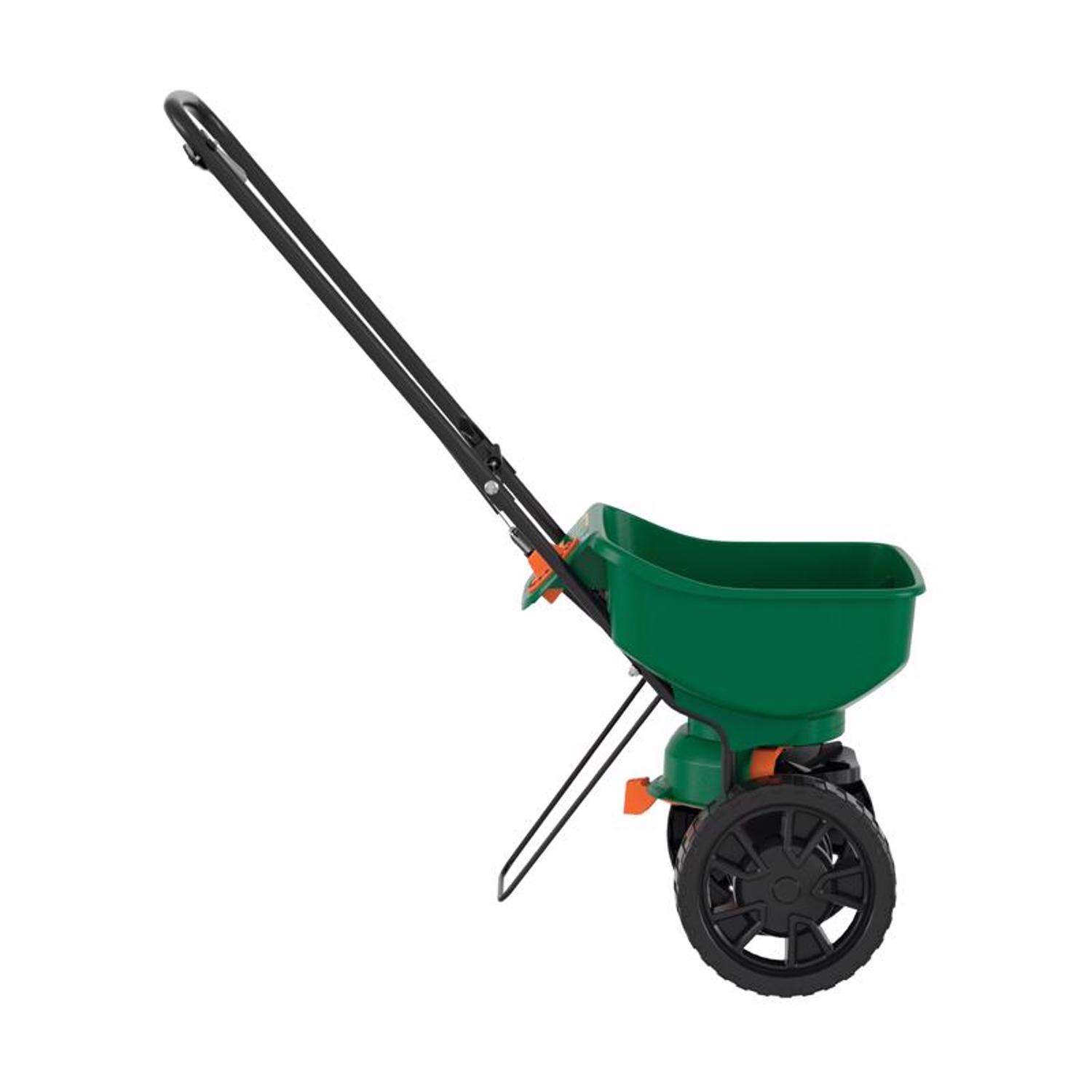  Scotts Turf Builder EdgeGuard Mini 60 In. W Push Spreader For Fertilizer/Seed 23 Lb