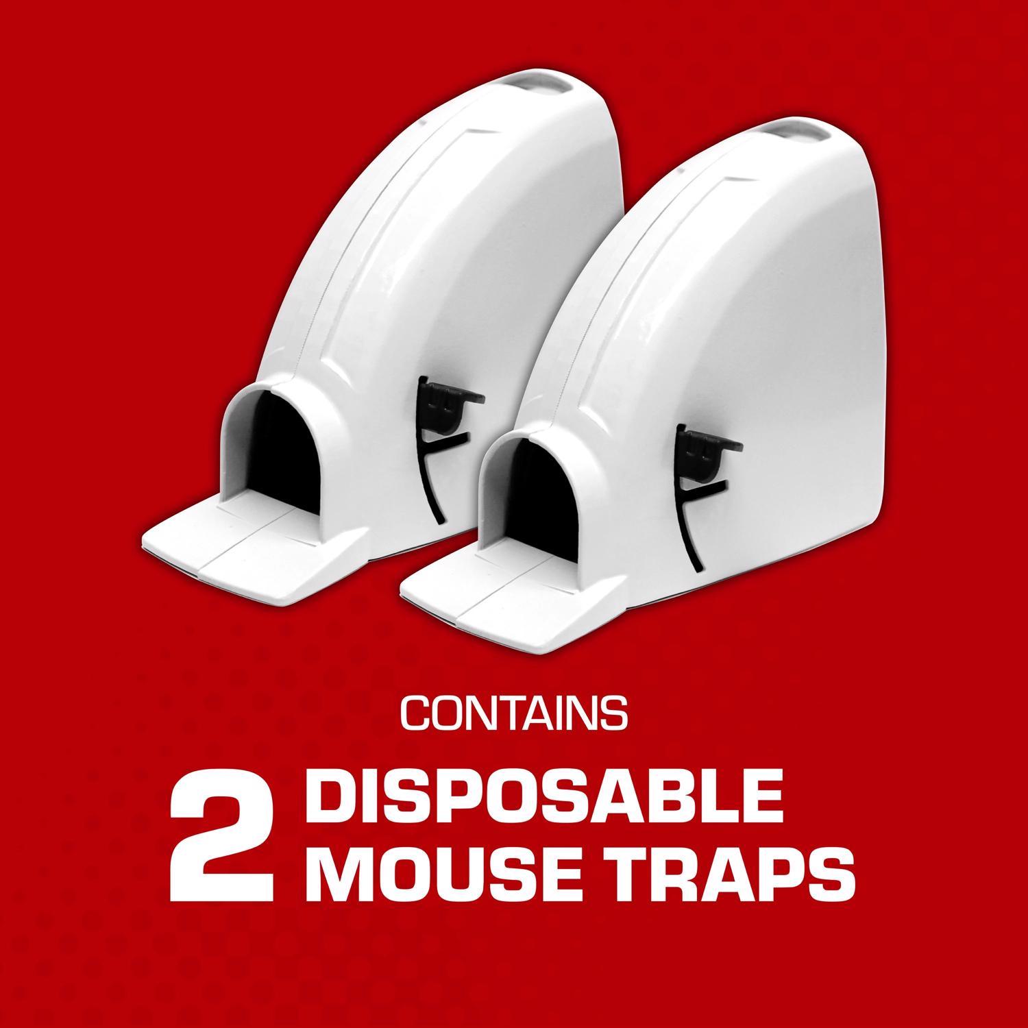  Tomcat Kill & Contain Small Covered Animal Trap For Mice 2 Pk