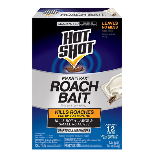  Hot Shot Maxattrax Roach Bait 0.84 Oz