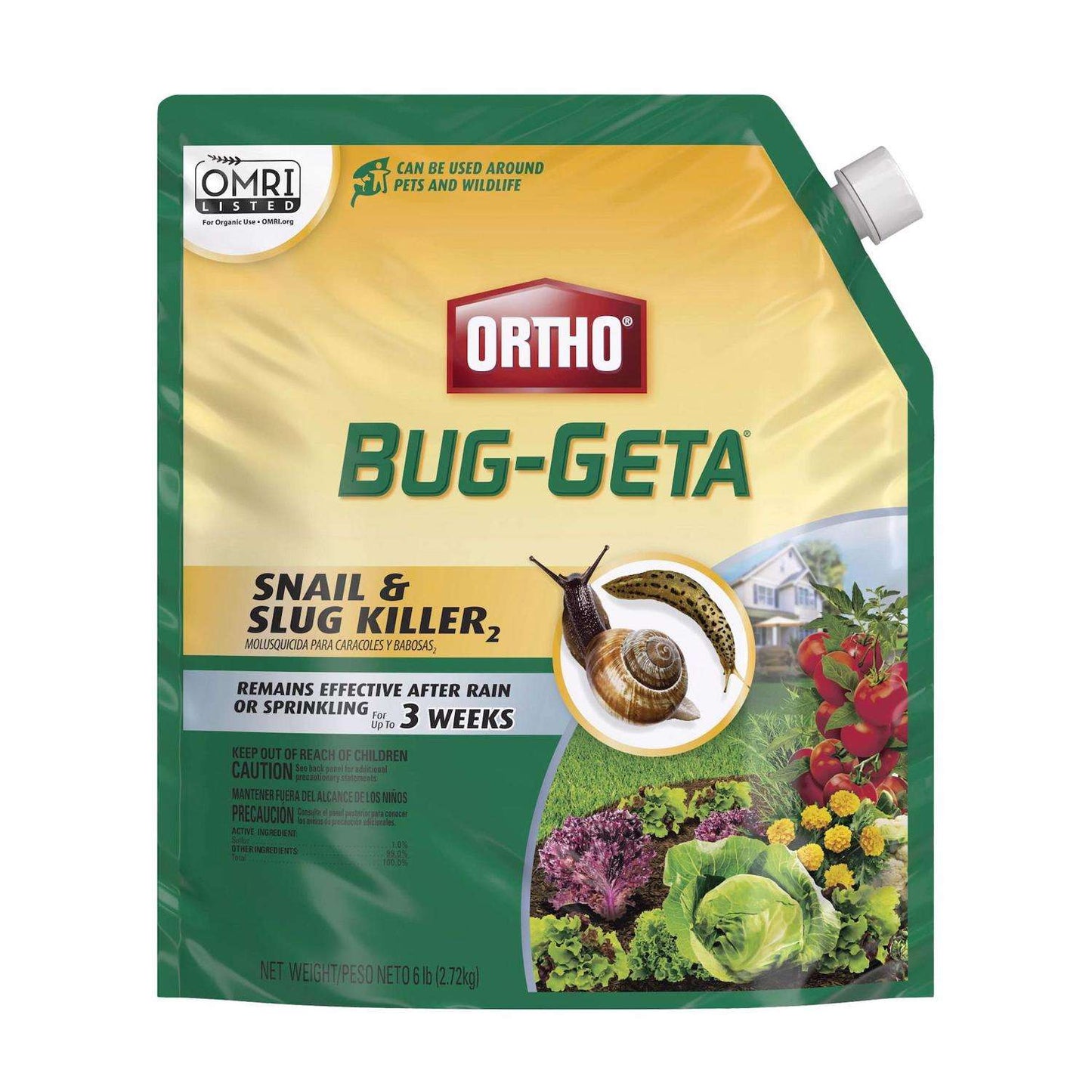  Ortho Bug-Geta Crawling Insect Killer Pellets 6 Lb