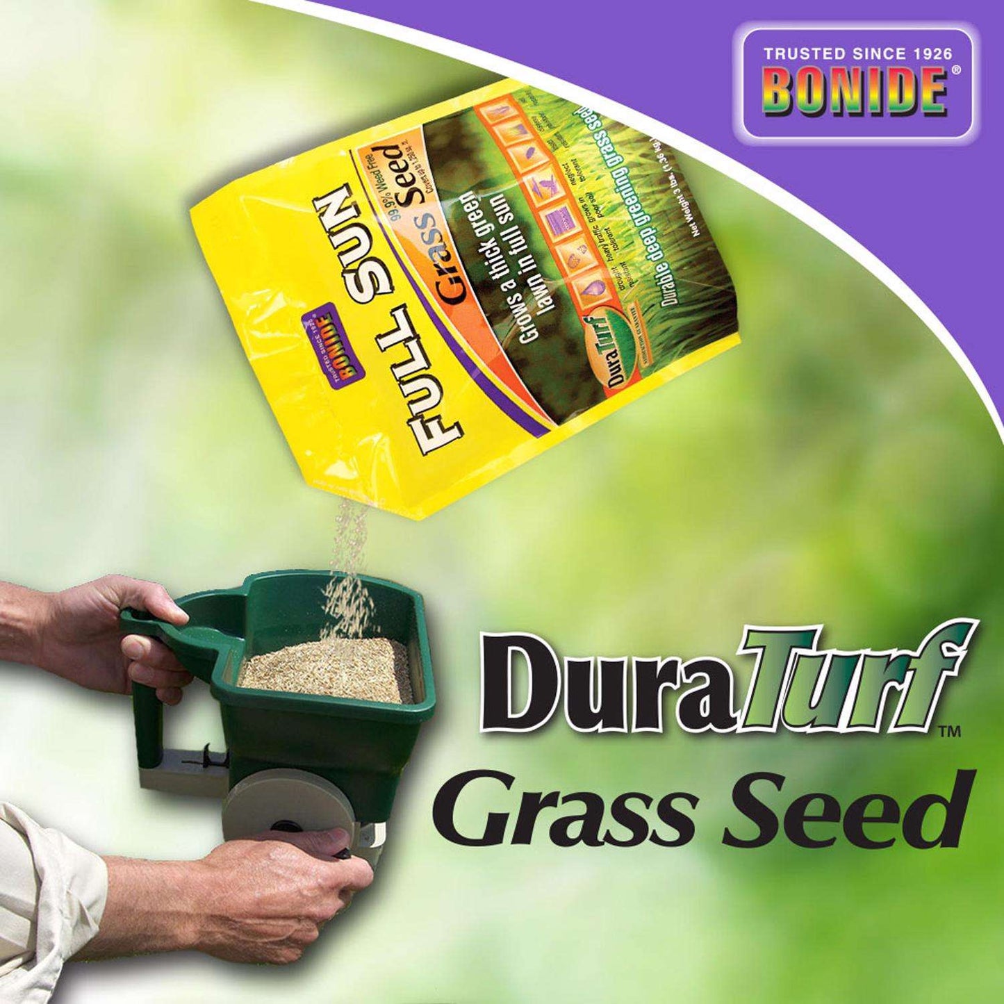  Bonide DuraTurf Mixed Full Sun Grass Seed 3 Lb