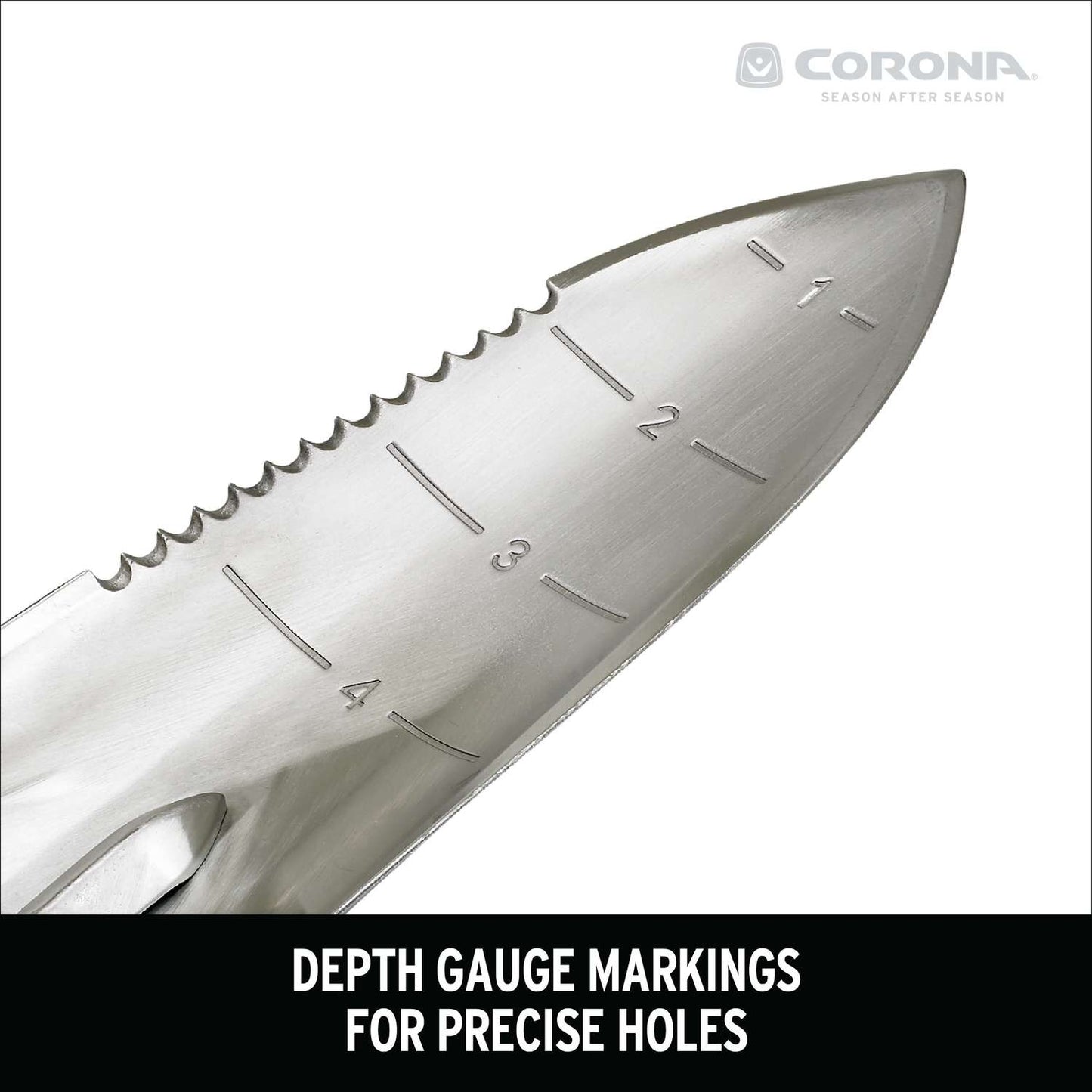  Corona ComfortGel 13.3 In. Stainless Steel Garden Hand Transplanter Poly Handle